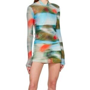 Miaou Elektra Mini Skirt